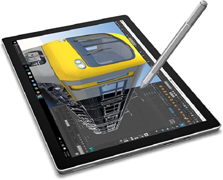 لپ تاپ Surface Pro 4 و طراحی با آن